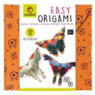 Zabawki kreatywne - Zestaw kreatywny Easy Origami - MOTYLE, Ludattica - miniaturka - grafika 1