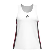 Koszulki sportowe damskie - Damski podkoszulek Head CLUB 25 TECH Tank Top Women Red/White S - miniaturka - grafika 1