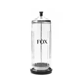 Pozostałe akcesoria fryzjerskie - Fox Glass Disinfection, pojemnik szklany do dezynfekcji, 1094ml - miniaturka - grafika 1