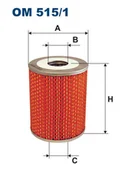 Filtry oleju - Filtron Filtr oleju OM515/1 - miniaturka - grafika 1