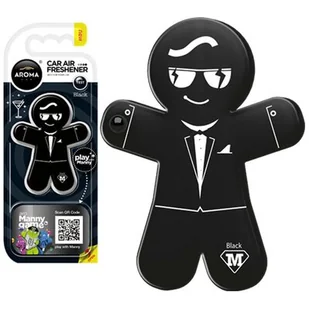Aroma Car MTM INDUSTRIES Odświeżacz powietrza manny - black AMI-A92993 - Zapachy samochodowe - miniaturka - grafika 1