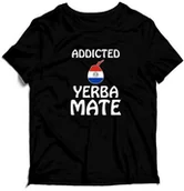 Gadżety dla niej i dla niego - KOSZULKA ADDICTED YERBA MATE - miniaturka - grafika 1
