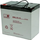Akumulatory do aparatów dedykowane - AKUMULATOR 12V/55AH-MWL MW POWER - miniaturka - grafika 1