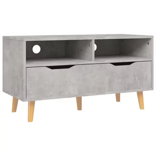 vidaXL Szafka pod TV szara 90x40x48,5 cm płyta wiórowa 326779 - Szafki RTV - miniaturka - grafika 1