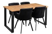Stoły z krzesłami - Stół LOFT z krzesłami do salonu Y011 - miniaturka - grafika 1