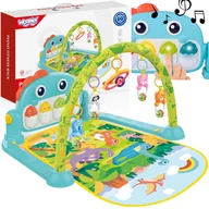 Grzechotki dla dzieci - WOOPIE BABY Mata z Pałąkiem Dino - miniaturka - grafika 1