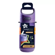 Bidony dla dzieci - TOMMEE TIPPEE FLIPTOP bidon sportowy 18m+  fioletowy - miniaturka - grafika 1