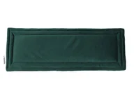 Legowiska dla psów - MIMIKO Pets Mata Velvet 25x70cm butelkowa zieleń - miniaturka - grafika 1