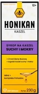 Przeziębienie i grypa - Honikan Kaszel syrop na kaszel suchy i mokry 230 g - miniaturka - grafika 1