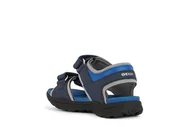 Moda i Uroda OUTLET - Geox Sandały chłopięce J Vaniett Boy C, Navy Royal., 29 EU - miniaturka - grafika 1