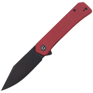 Nóż składany CIVIVI Relic Burgundy G10, Black Stonewashed Nitro-V (C20077B-2) - Noże - miniaturka - grafika 1