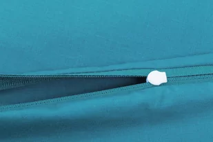 Poszewka Bawełna 50 x 60 Jednolita Ola Ciemny Turkus - Poszewki na poduszki - miniaturka - grafika 4