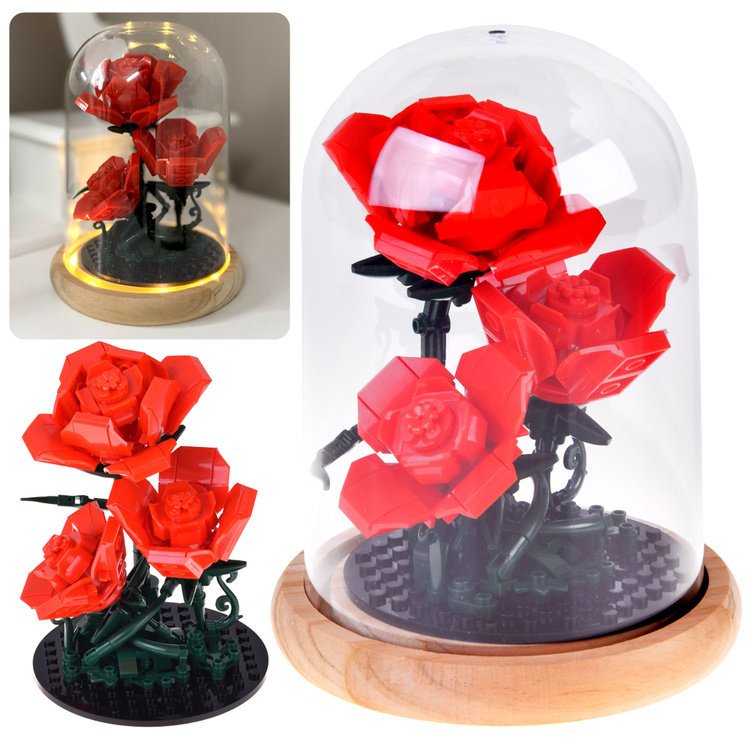 Kwiatowa Konstrukcja Róża Zestaw