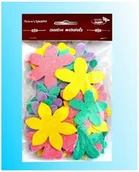 Pasmanteria - Kwiatki Brokatowe 35-48Mm Miks 60 Szt Zestaw 2 Dm-Kw02B, Galeria Hobby - miniaturka - grafika 1