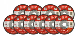 Milwaukee tarcza do cięcia metalu 125x1,0x22,2 mm Pro+ INOX 10 szt. 4932478998 - Tarcze do pił - miniaturka - grafika 1