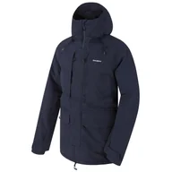 Kurtki męskie - Męski płaszcz Husky Nigalo M Rozmiar: XL / Kolor: niebieski - miniaturka - grafika 1