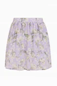 Spódnice - Spódnica Vila, rozm. 34, nowa z metką, pastelowy fiolet w kwiaty - miniaturka - grafika 1