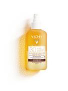 Balsamy i kremy do opalania - Vichy Idéal Soleil ochronny spray z betakarotenem SPF 30 200 ml - miniaturka - grafika 1