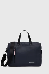 Torby podróżne - Tommy Hilfiger torba na laptopa kolor granatowy - grafika 1