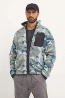 Bluzy męskie - Helly Hansen bluza sportowa Panorama kolor niebieski wzorzysta 63349 - miniaturka - grafika 1