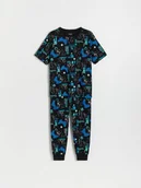 Skarpetki dla dzieci - Reserved - Bawełniana piżama - czarny - miniaturka - grafika 1