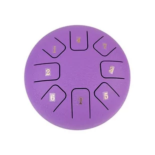 Hayman HTD0608/PU steel tongue drum fioletowy - Perkusje - miniaturka - grafika 1