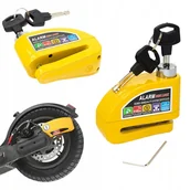 Zabezpieczenia do roweru - Blokada Przeciwkradzieżowa Alarm Motocykl Rower - miniaturka - grafika 1
