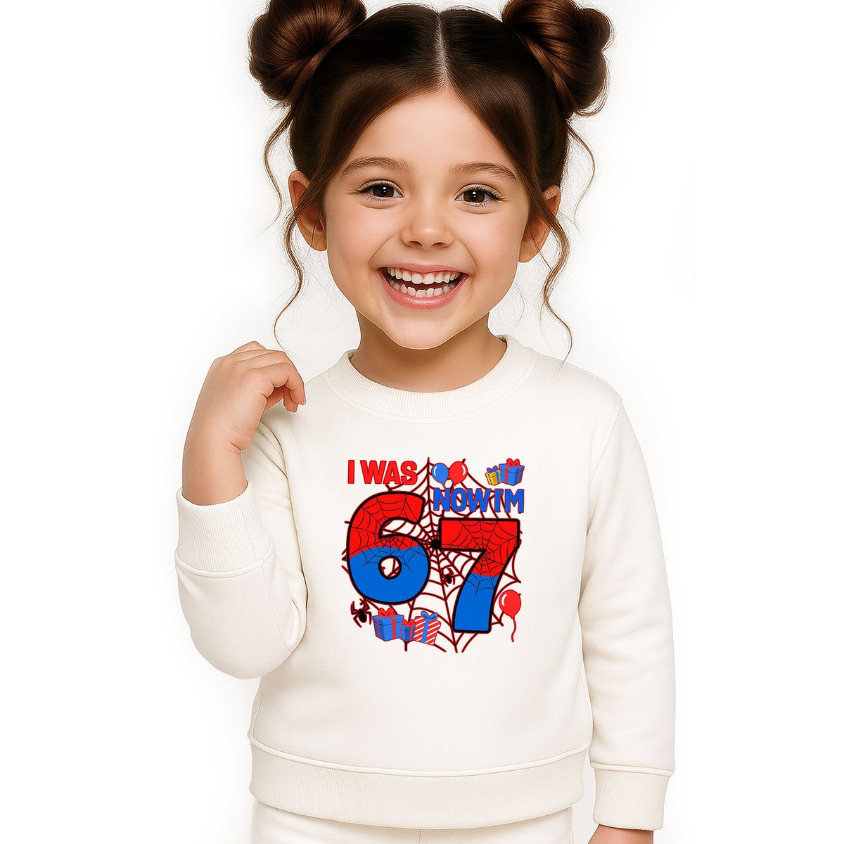 BLUZA DZIECIĘCA 67 SIX SEVEN VIRAL 146-152 DLA CHŁOPCA DZIEWCZYNKI