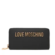 Portfele - Duży Portfel Damski LOVE MOSCHINO JC5611PP1NKD0000 Czarny - miniaturka - grafika 1