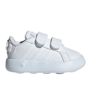 Buty adidas Star Wars Grand Court 2.0 Jr IH7578 białe - Buty dla dziewczynek - miniaturka - grafika 1