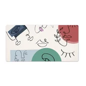 Podkładki na biurko - Podkładka na stół Rysy kobiecej twarzy 120x60 cm - miniaturka - grafika 1