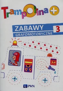 Wydawnictwo Szkolne PWN Trampolina + Zabawy grafomotoryczne 3 - Elżbieta Lekan - Materiały pomocnicze dla nauczycieli - miniaturka - grafika 1