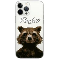 Etui i futerały do telefonów - Etui Marvel dedykowane do Iphone 13 PRO, wzór: Rocket 006 Etui częściowo przeźroczyste, oryginalne i oficjalnie licencjonowane - miniaturka - grafika 1