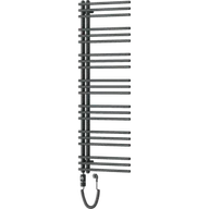 Grzejniki łazienkowe - Mexen Neptun grzejnik elektryczny 1400 x 500 mm, 600 W, antracyt - W101-1400-500-2600-66 - miniaturka - grafika 1