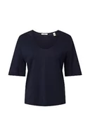 Koszulki i topy damskie - ESPRIT T-shirt damski, 400/granatowy., M - miniaturka - grafika 1