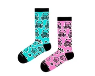 Skarpetki męskie - Studio Niebo x Takapara - Bohoczaszki - miniaturka - grafika 1