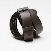 Paski - BIG STAR PASEK MĘSKI SKÓRZANY HH674136 BRĄZ 110 - miniaturka - grafika 1