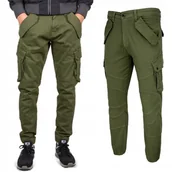 Spodnie męskie - Spodnie Alpha Industries Combat Pant LW 126215 142 Dark Olive 32 - miniaturka - grafika 1