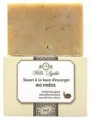 Mydła - Organiczne Mydło ze Śluzem Ślimaka, SOSNA, Tonizujące, Mlle agathe - miniaturka - grafika 1