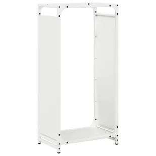 vidaXL Stojak na drewno opałowe 44x28x90 cm Stal walcowana na zimno - Wózki magazynowe - miniaturka - grafika 1