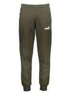 Spodnie sportowe damskie - Puma Spodnie dresowe "C- PMA ESS" w kolorze khaki - miniaturka - grafika 1
