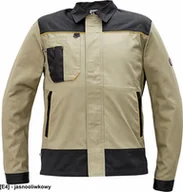 Odzież robocza - CERVA CREMORNE kurtka - męska kurtka robocza z wytrzymałej tkaniny, 60% bawełna, 40% poliester - jasnooliwkowy 64 - miniaturka - grafika 1