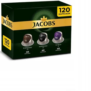 Kapsułki do Nespresso Jacobs Lungo i Espresso 120 szt. - Kawa w kapsułkach i saszetkach - miniaturka - grafika 1