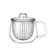 Kubki - Kinto Unitea Kubek z zaparzaczem do herbaty Przezroczysty 350 ml - kubek - miniaturka - grafika 1