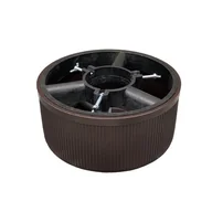 Stojaki choinkowe - Stojak choinkowy mały 5 l 31 x 13,5 cm brązowy - miniaturka - grafika 1