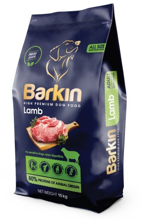 Barkin karma dla psa Jagnięcina Mini 15kg