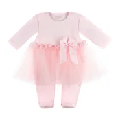 Pajacyki dla niemowląt - BGL-65397P Pajac Forsycja, różowy 62 - miniaturka - grafika 1