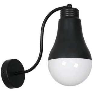 Milagro Kinkiet HELIOS BLACK 1xE14 40W MLP6468 - Lampy ścienne - miniaturka - grafika 1