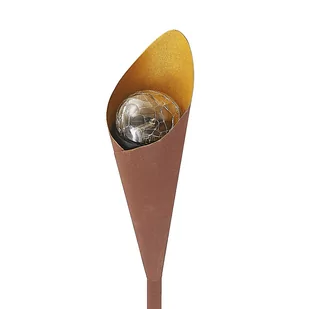 Lindby Jalf lampa solarna LED, 3 szt., kolory rdzy - Lampy ogrodowe - miniaturka - grafika 5