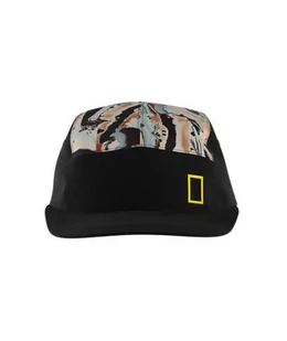 BUFF Czapka sportowa 5 PANEL EXPLORE CAP reige black - Czapki i chusty sportowe męskie - miniaturka - grafika 3